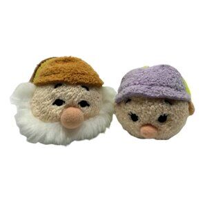 Disney Snow White Tsum Tsums Dopey & Sneezy Dwarf